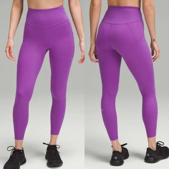 Lululemon Fast and Free High-Rise Tight 25” *Pockets - Picture 2 of 5